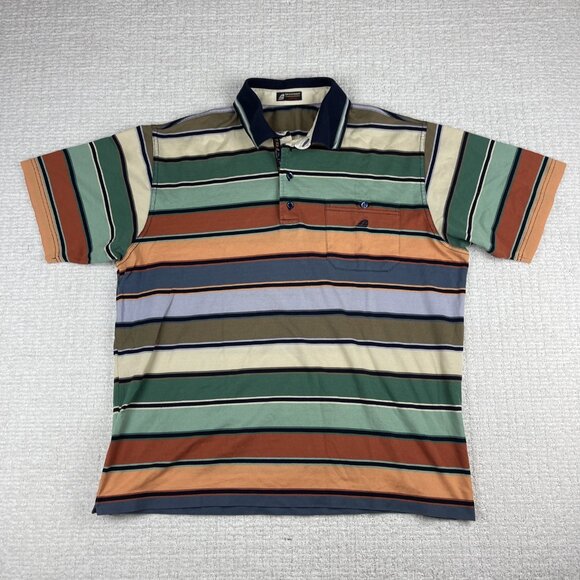 Green Coast Yachting Outfits Lined Color Polo Pure Cotton Sz Made in Italy Read* - Picture 1 of 15